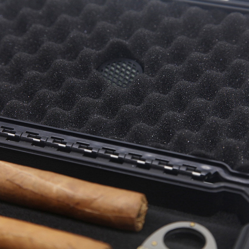 Waterproof Cigar Case Cigar Travel Plastic Case Portable Travel Humidor