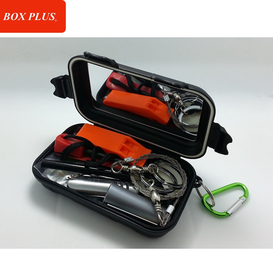 China plastic waterproof Survival Gear kit manufacturers, plastic