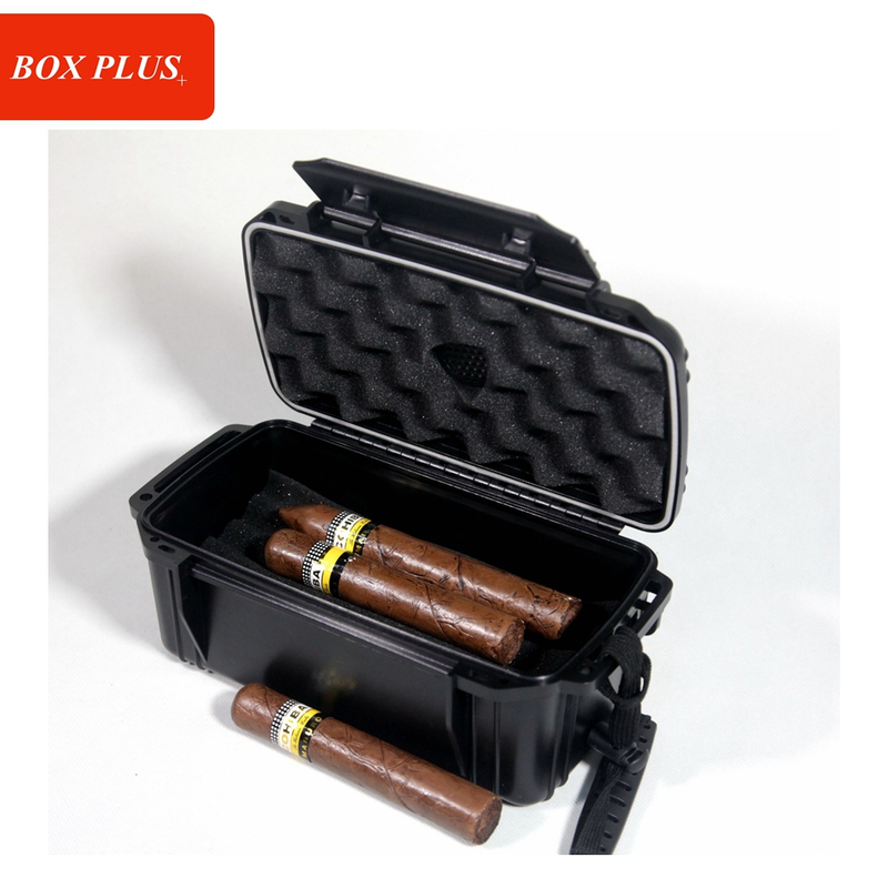 Durable Hard Plastic Traveling Humidor Cigar Case for 15 sticks Buy