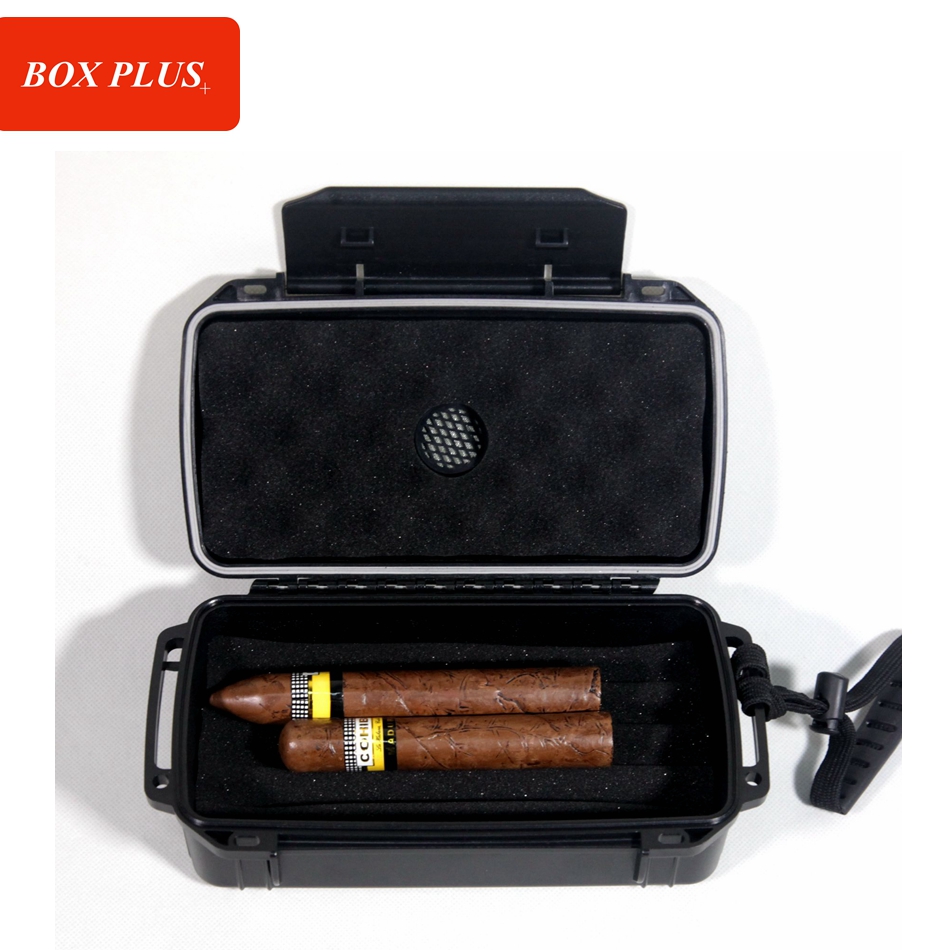 Cigar Travel Humidor 10 CT Waterproof Cigar Case Cigar Storage Case