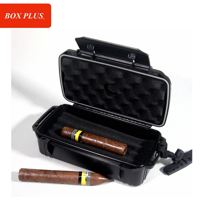 Cigar Travel Humidor 10 CT Waterproof Cigar Case Cigar Storage Case